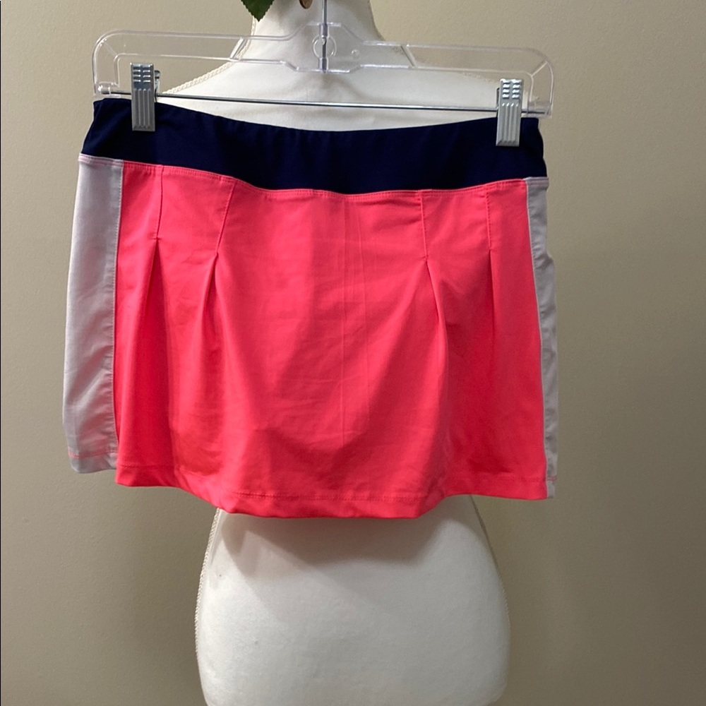Fila Women's Pink and Navy Tennis Skort